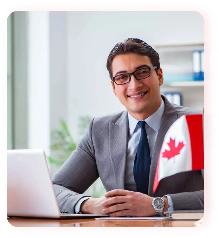 Entrepreneur working on a business plan