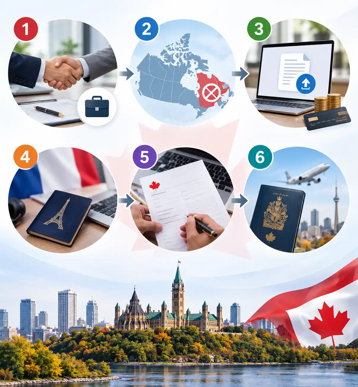 Steps for hiring a French-speaking worker